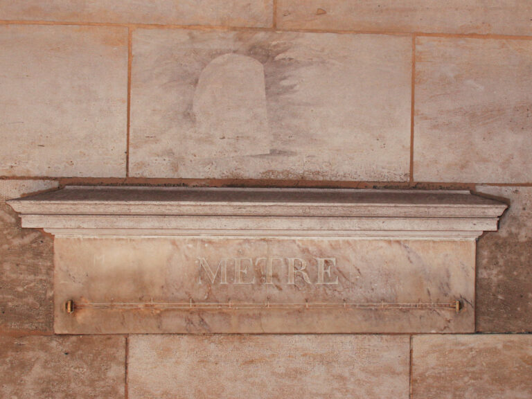 metre etalon vaugirard