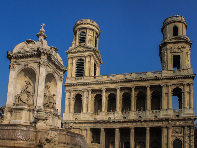 fontaine eglise st sulpice