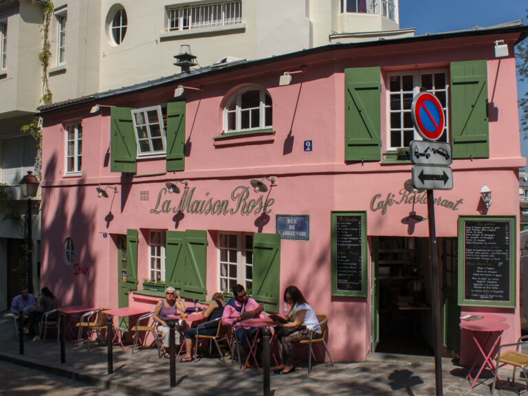 maison rose