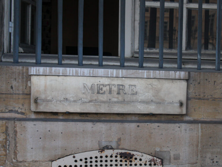 metre etalon vendome