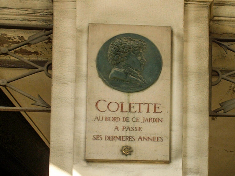 plaque colette