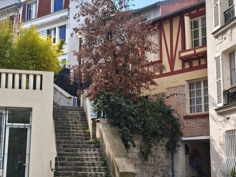 escaliers villa monet